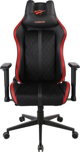 Gamenote GC936A Profesyonel Gaming Kumaş Oyuncu Koltuğu - Siyah / Kırmızı