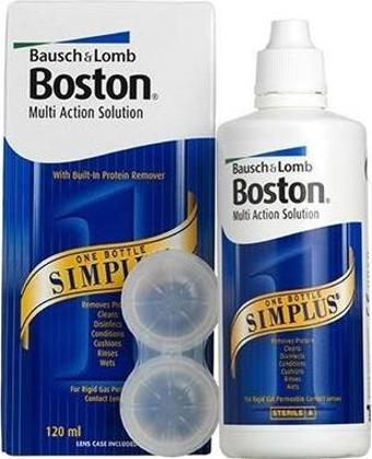 Boston Simplus Çok Amaçlı Sert Lens Solüsyonu 120ml | 2 Adet