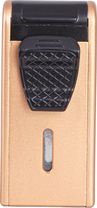 Parmida Çift Torch Pürmüz Gold Metal Puro Çakmağı