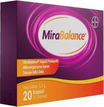 Mirabalance Probiyotik 20 Kapsül