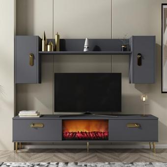 Demonte Decor Ri̇Vva Şömi̇Neli̇ Tv Üni̇Tesi̇ Takimi Antrasi̇T-Altin