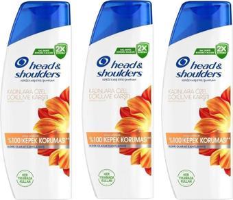 Head & Shoulders 330 ml Şampuan 1-1 Kadınlara Özel X 3 Adet