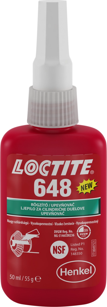 Loctite 648 Sıkı Geçme Bileşeni 50 ml