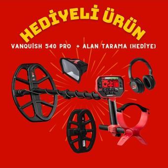 Minelab Vanquish 540 Pro Dedektör + Zemin Tarama Dedektörü