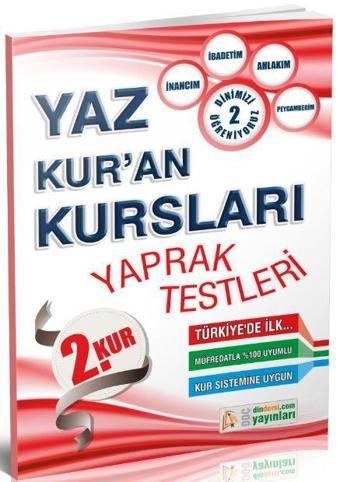 Yaz Kuran Kursları Yaprak Test 2. Kur - DDY Yayınları