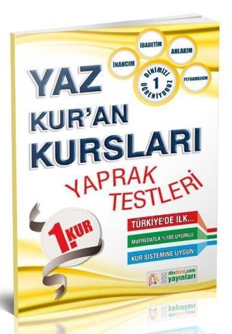 Yaz Kuran Kursları Yaprak Test 1. Kur - DDY Yayınları