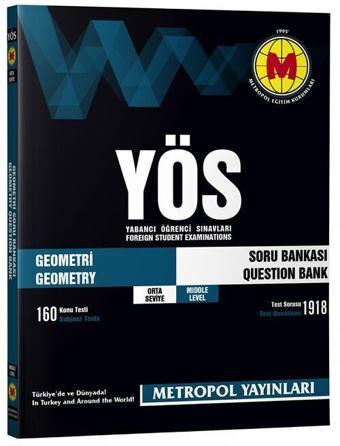 YÖS Geometri Orta Seviye Soru Bankası - Metropol Yayınları