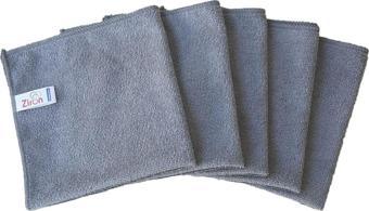 Ziron Mikrofiber Temizlik Bezi 40X40 Cm 5 Adet Gri