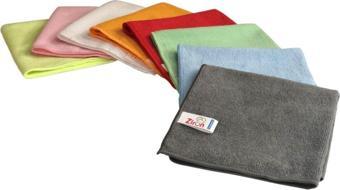 Ziron Mikrofiber Temizlik Bezi 40X40Cm 8'Li Renk 190 - 210 Gr/M²