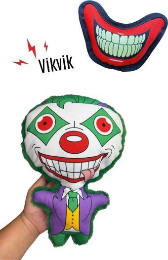 Havhav Cadılar Bayramı Temalı Köpek Oyuncak Seti Sesli Peluş Joker Ve Joker Ağız Köpek Oyuncakları