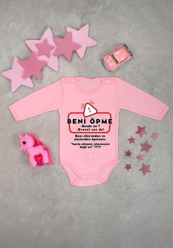 %100 Beni Öpme Baskılı Zıbın & Body