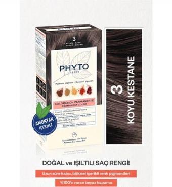Phyto Color Saç Boyası - Koyu Kestane 3