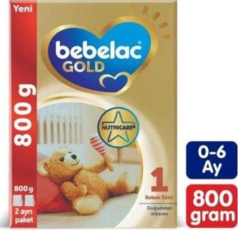 Bebelac Gold 1 Bebek Sütü 0-6 Ay 800 gr