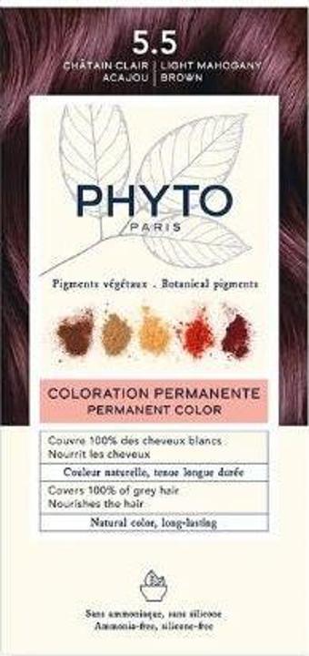 Phyto Color Saç Boyası - 5.5 Açık Kestane Akaju