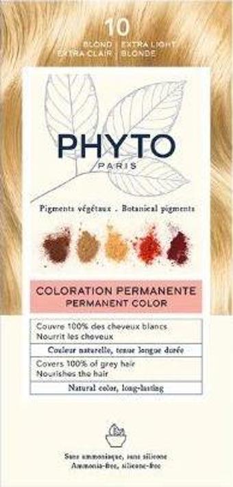Phyto Color Saç Boyası Extra Hafif Sarı 10