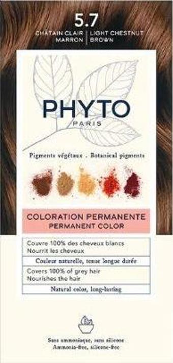 Phyto Color Saç Boyası 5.7 Açık Kestane Bakır