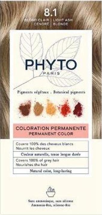 Phyto Color Saç Boyası - 8.1 Küllü Sarı