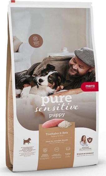 Mera Sensitive Puppy Hindili Pirinçli Küçük Irk Yavru Köpek Maması 4 KG