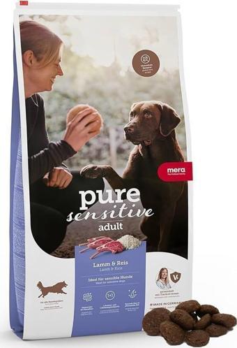 Mera Pure Sensitive Lamb Rice Kuzulu Yetişkin Köpek Maması 4 Kg