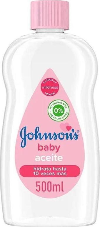 Johnson's Baby Oil 500 ml Pembe