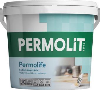 Permolit Permolife Su Bazlı Örtücü Ahşap Astarı - BEYAZ - 0.75 Lt.