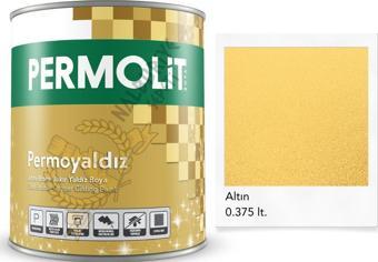 Permolit Isıya Dayanıklı Dekoratif Yaldız Boya ALTIN 0.375 Lt.