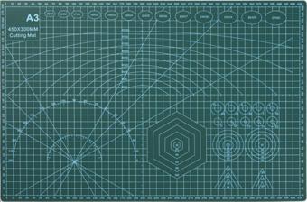 Kesme Matı Cutting Mat Kesim Altlığı A3 Ebatında 45cm x 30cm