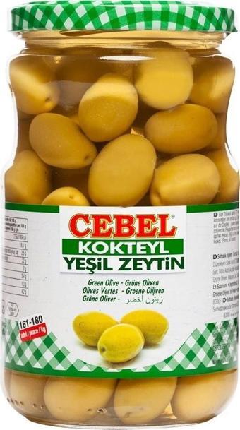 Cebel Kokteyl Yeşil Zeynin 400  Gr Cam