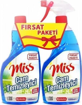 Miss Cam Temizleyici 1000+1000 Ml