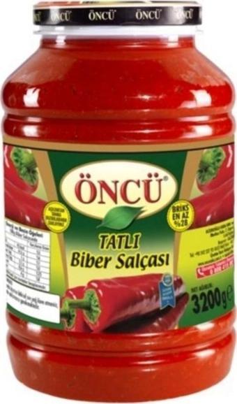 Öncü Tatlı Biber Salçası 3200 Gr