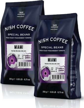 Nish Espresso Miami Kahve 2 x 250 gr