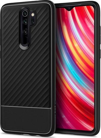 Spigen Redmi Note 8 Pro ile Uyumlu Kılıf Core Armor Black