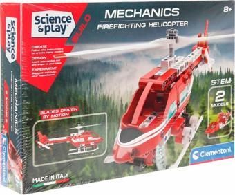 Clementoni Oyuncak Mekanik Laboratuvarı - Firefighting Helicopter 75075TR