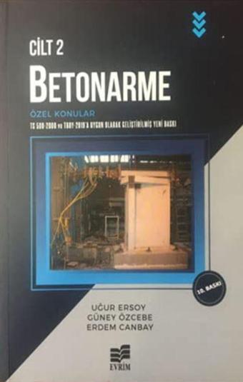 Betonarme Cilt 2 Özel Konular - Evrim Yayınevi