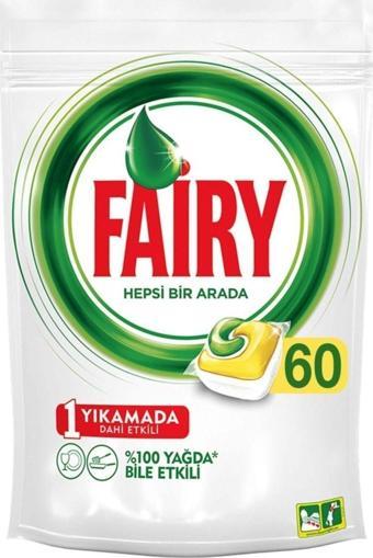 Fairy Hepsi Bir Arada 60Lı Tablet X 4 Adet