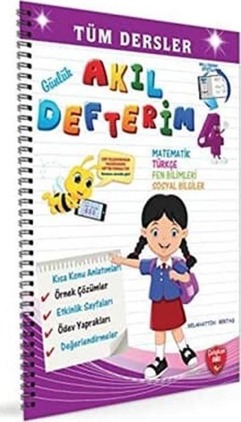 Çalışkan Arı Yayınları 4. Sınıf Akıl Defterim - Çalışkan Yayınları
