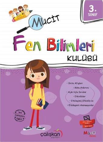 Çalışkan Yayınları 3. Sınıf Fen Bilimleri Mucit Defter - Çalışkan Yayınları