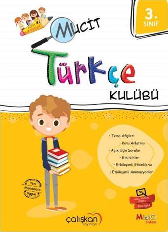 Çalışkan Yayınları 3. Sınıf Türkçe Mucit Defter - Çalışkan Yayınları