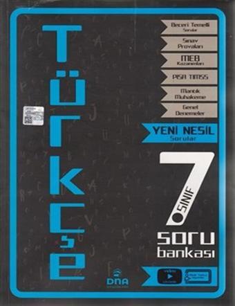 Dna Yayınları 7. Sınıf Türkçe Yeni Nesil Soru Bankası