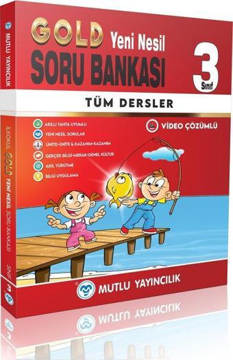 Mutlu Yayınları 3. Sınıf Tüm Dersler Gold Soru Bankası - Mutlu Yayıncılık