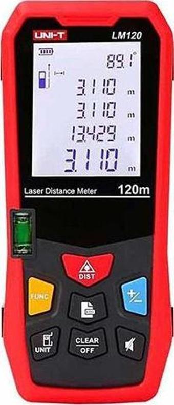 UNI-T LM120A Lazer Mesafe Ölçer