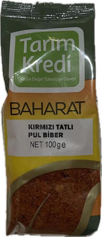 TK KIRMIZI TATLI PUL BİBER 100gr