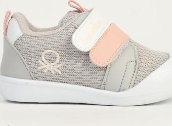 Benetton Gri Pudra Çocuk Spor Ayakkabı BN-1408