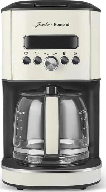 Jumbo X Homend Vintage Coffeebreak 5026H Krem Filtre Kahve Makinesi