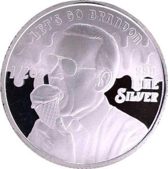 Fjb Lets Go Brandon 15,55 gr Gümüş Sikke Coin