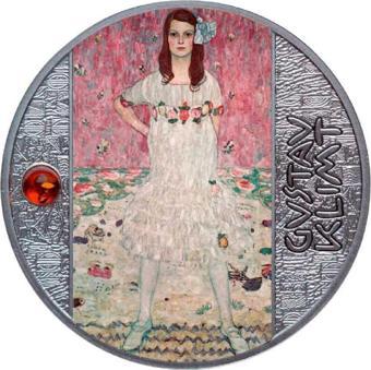 Gustav Klimt Mada Primavesi Tablosu Gümüş Sikke Coin