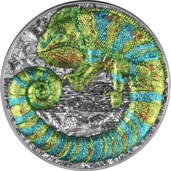 Bukalemun 2023 2 Ons Gümüş Sikke Coin