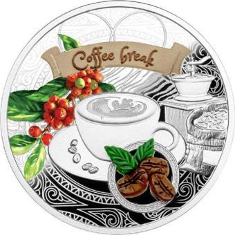 Coffee Break 17.5 gr Gümüş Sikke Coin