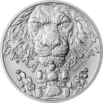 Czech Lion  2023 1 Ons Gümüş Sikke Coin