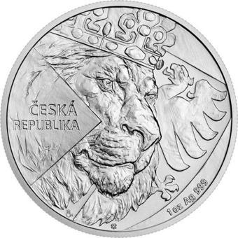 Czech Lion 2024 1 Ons Gümüş Sikke Coin